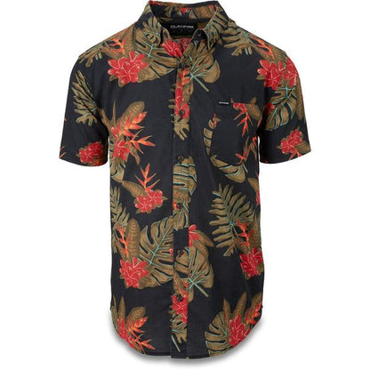 Dakine Poipu S/S Woven Jungle Palm S - Dakine SS Shirts