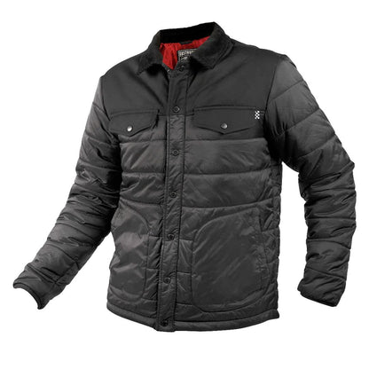 Fasthouse Prospector Puffer Jacket Black - Fasthouse Jackets & Vests