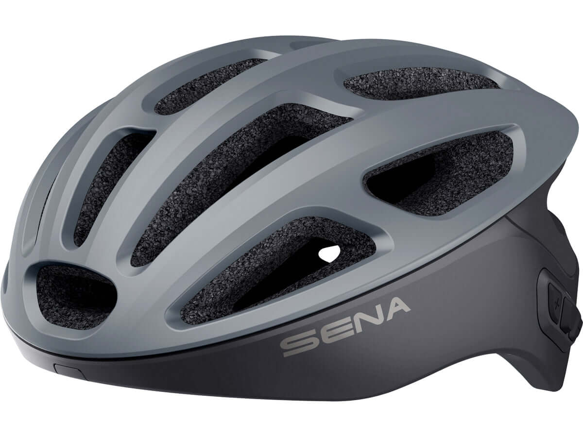 Sena R1 Smart Bluetooth Cycling Helmet Matte Grey Bike Helmets