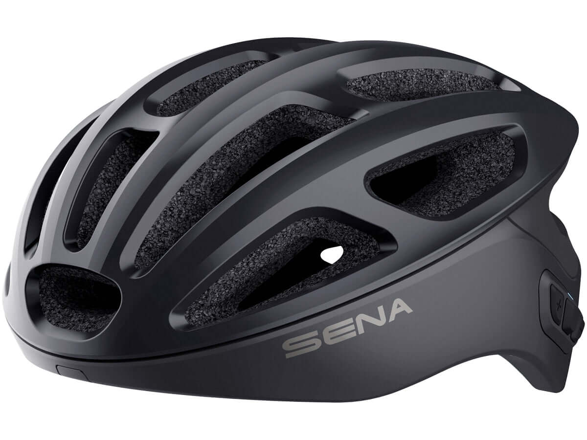 Sena R1 Smart Bluetooth Cycling Helmet Onyx Black Bike Helmets