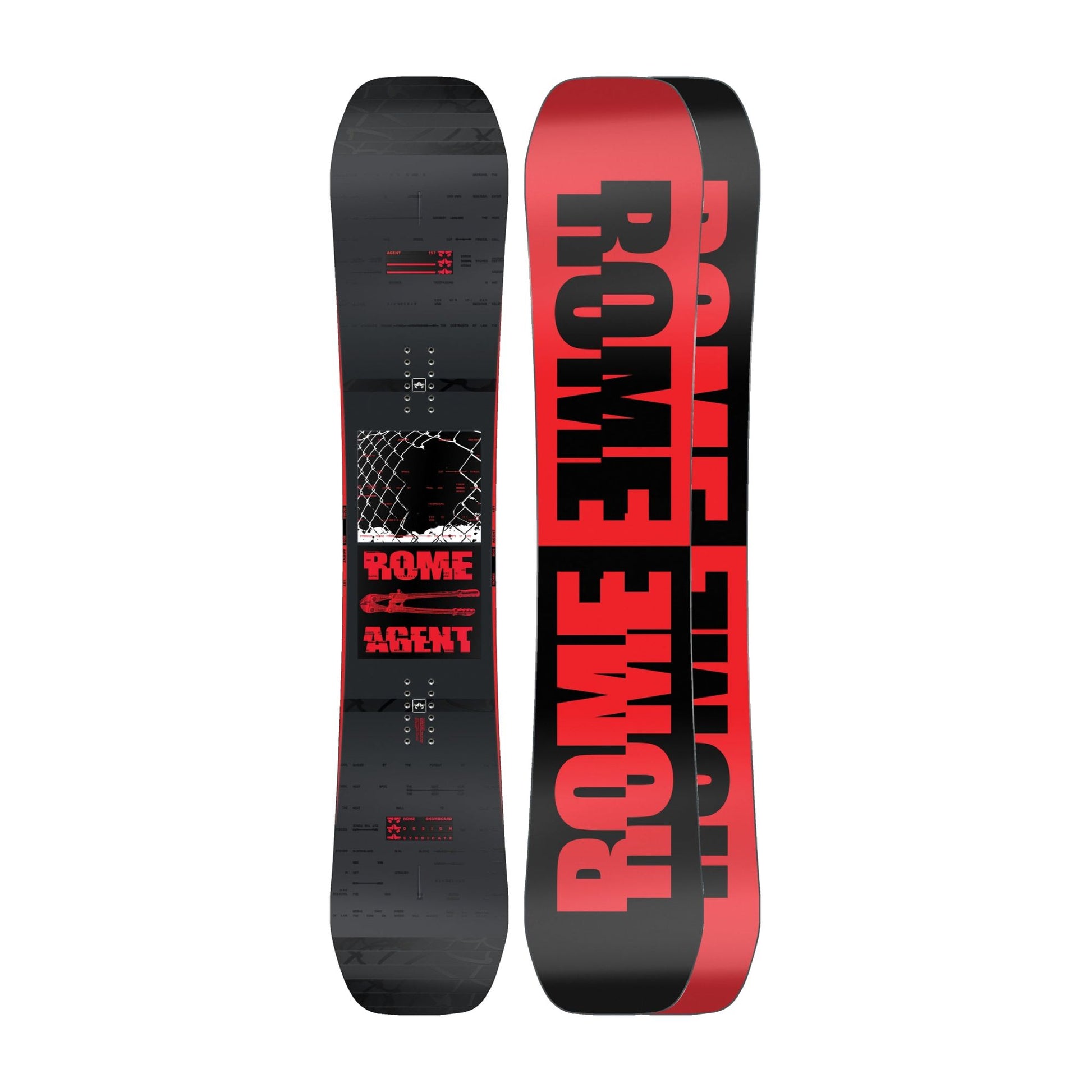 Rome Agent Snowboards 155w Snowboards