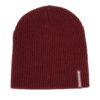 Fasthouse Righteous Beanie Maroon OS - Fasthouse Beanies
