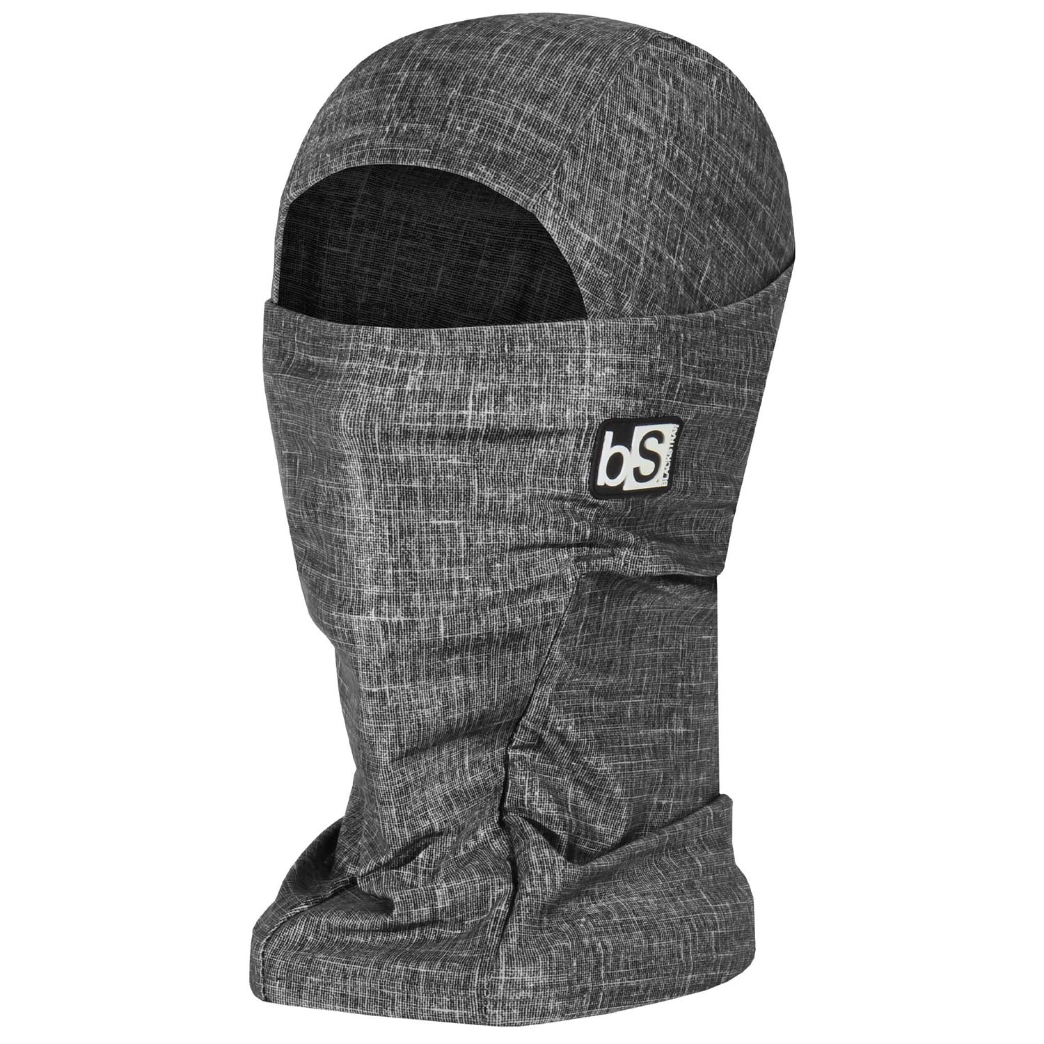 Blackstrap Hood Tweed Black OS Neck Warmers & Face Masks