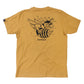 Fasthouse Men's Swarm Tee Vintage Gold SS Shirts