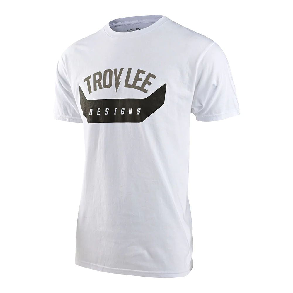 Troy Lee Designs Men's Arc Short Sleeve Tee White S SS Shirts