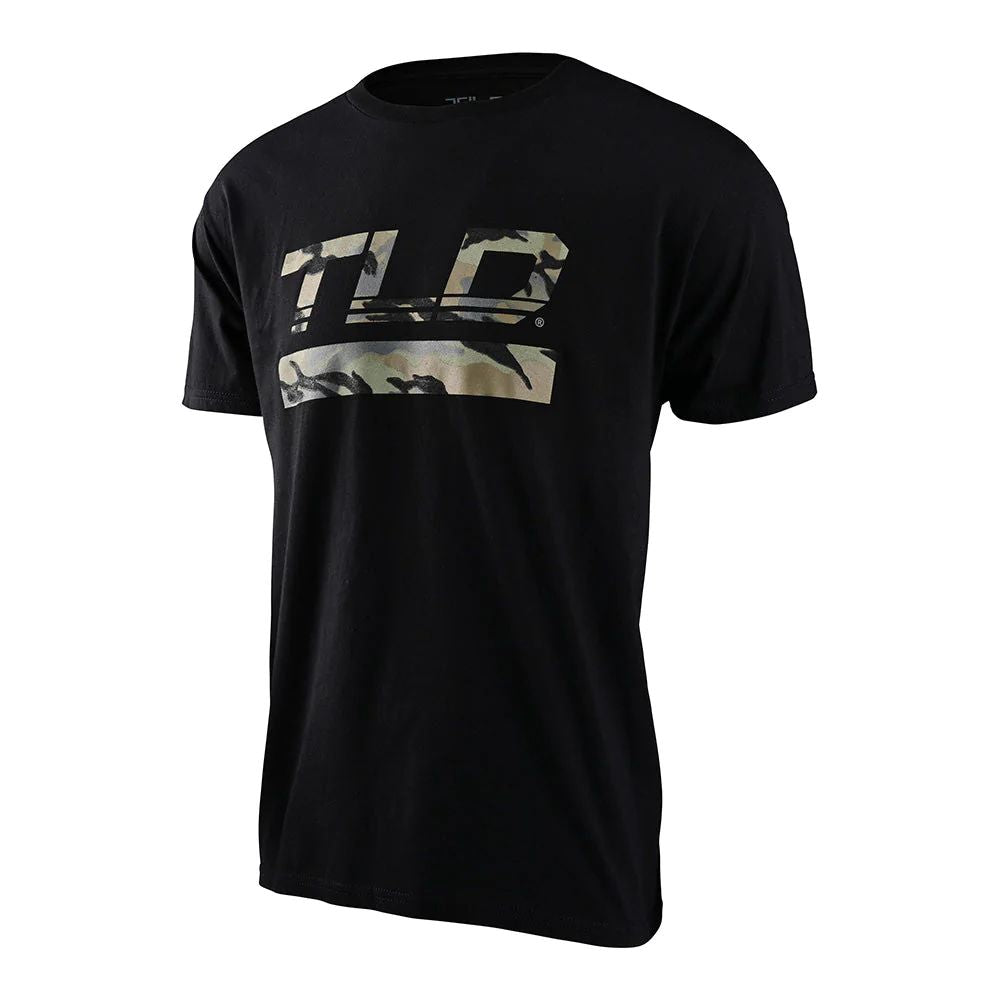 Troy Lee Designs Men's Speed Logo Short Sleeve Tee Black S SS Shirts