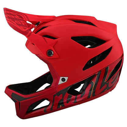 Troy Lee Designs Stage Signature MIPS Helmet Red M\L - Troy Lee Designs Bike Helmets
