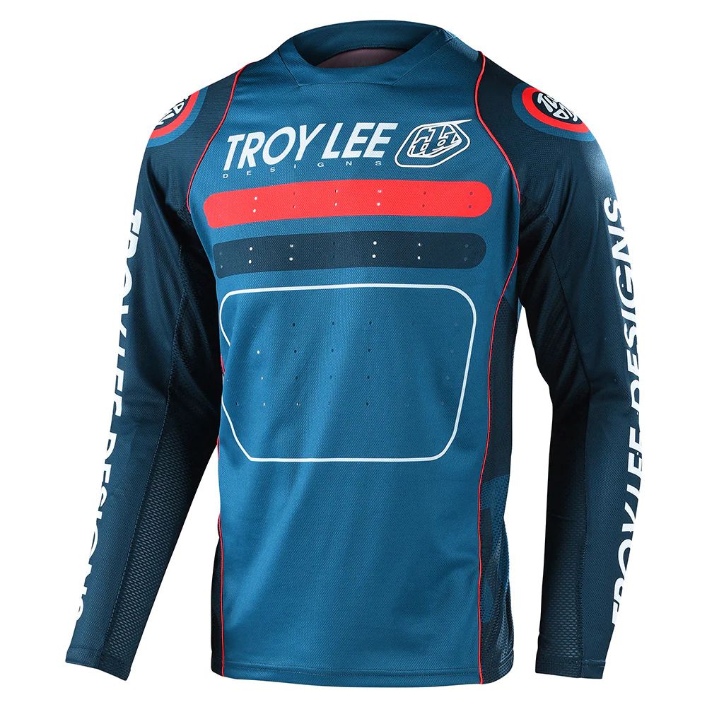 Troy Lee Designs Youth Sprint Jersey Drop In Dark Slate YXS - Troy Lee Designs Bike Jerseys