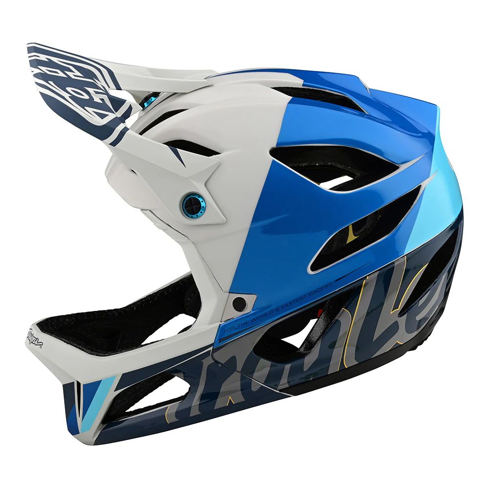 Troy Lee Designs Stage Nova MIPS Helmet Slate Blue Bike Helmets