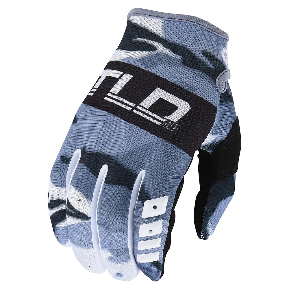 Troy Lee Designs Men's GP Camo Glove Gray S - Troy Lee Designs Bike Gloves