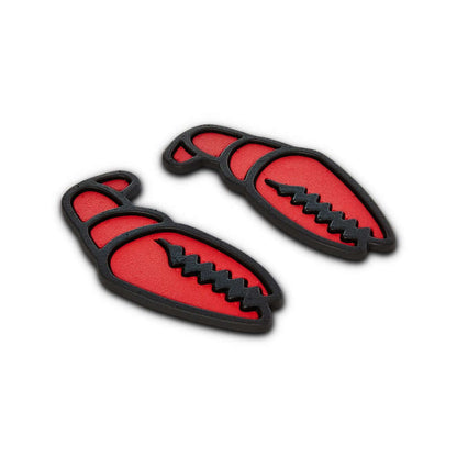 Crab Grab Mega Claw Traction Pad Black Red OS - Crab Grab Stomp Pads