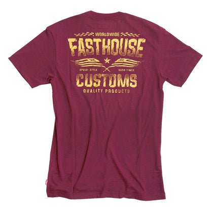 Fasthouse Tremor Tech Tee Black S - Fasthouse SS Shirts