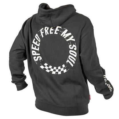 Fasthouse Vortex Hooded Pullover Black M - Fasthouse Sweatshirts & Hoodies