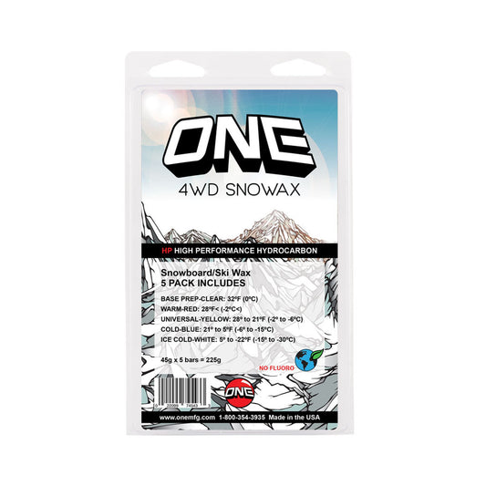 Oneball 4WD Snow Wax (5 PACK) One Color OS Wax