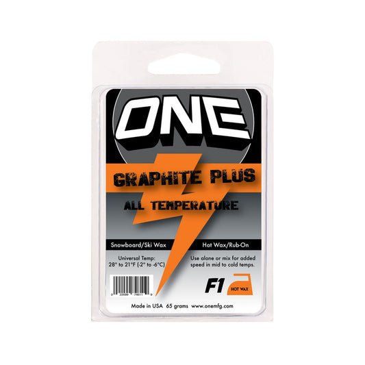 Oneball F1 Graphite Plus Snow Wax (65 Gram) One Color OS Wax