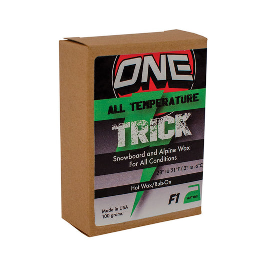 Oneball F1 Trick Snow Wax One Color OS Wax