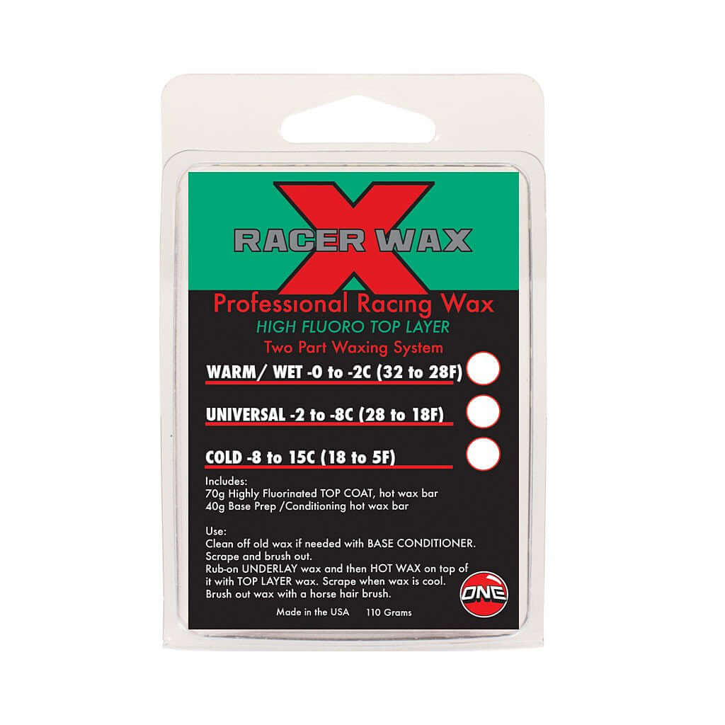 Oneball Racer X-Wax Overlay Snow Wax Warm 110g Wax