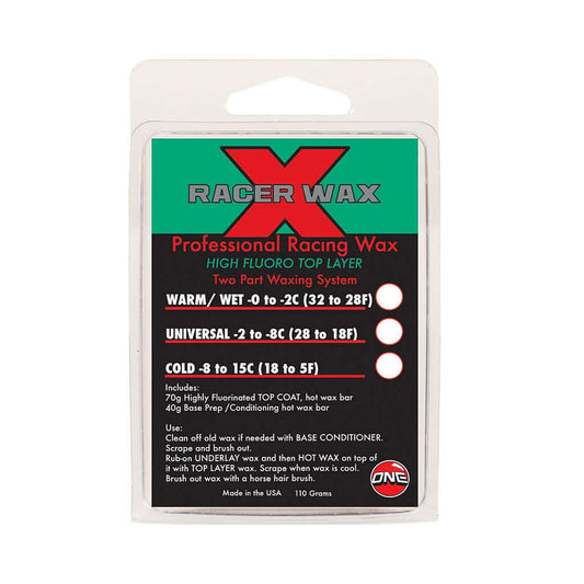 Oneball Racer X-Wax Overlay Snow Wax Warm 110g Wax