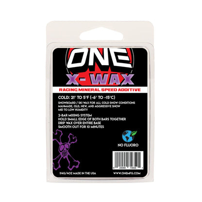 Oneball X-Wax 110g Snow Wax COLD - 23F to 12F 110 - Oneball Wax
