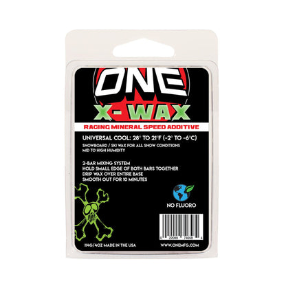 Oneball X-Wax 110g Snow Wax COOL - 28F to 21F 110 - Oneball Wax
