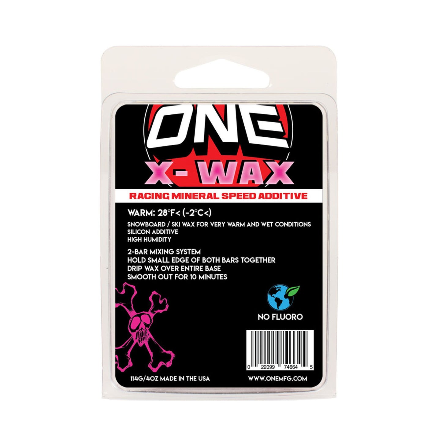 Oneball X-Wax 110g Snow Wax WARM - 32F to 26F 110 Wax