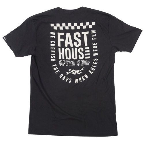 Fasthouse Men's Essential Tee Black S - Fasthouse SS Shirts