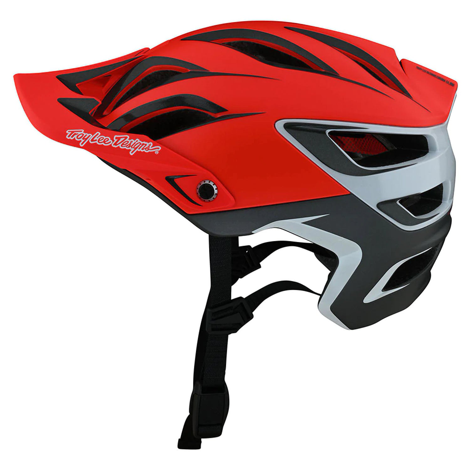 Troy Lee Designs A3 MIPS Helmet Uno - Red Bike Helmets