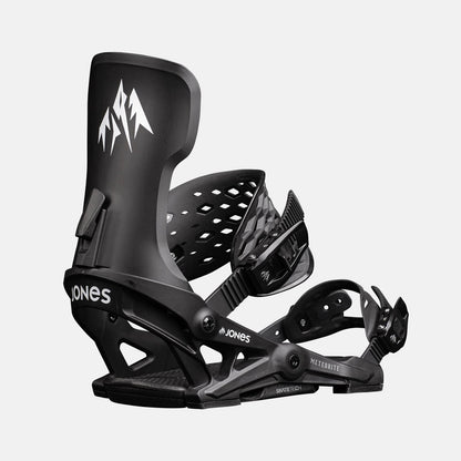 Jones Men's Meteorite Snowboard Bindings Eclipse Black S - Jones Snowboard Bindings